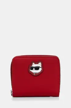 Karl Lagerfeld portofel femei, culoarea rosu, A1W32043 imagine