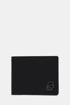 Karl Lagerfeld portofel K/KAMEO culoarea negru, A4M32053 imagine