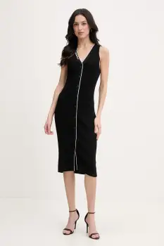 Karl Lagerfeld rochie cu vascoza imagine