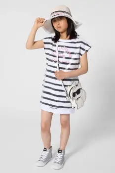 Karl Lagerfeld rochie fete imagine