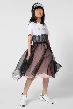 Karl Lagerfeld rochie fete imagine