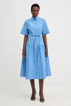 Karl Lagerfeld rochie tip camasa din bumbac imagine