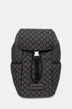 Karl Lagerfeld rucsac barbati, culoarea gri, mare, modelator, A1M30411 imagine