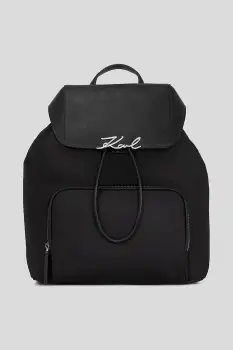 Karl Lagerfeld rucsac culoarea negru, mare, A3W30019 imagine