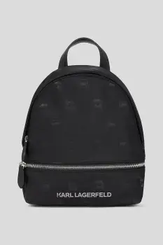 Karl Lagerfeld rucsac culoarea negru, mic, A3W30122 imagine