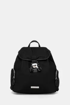 Karl Lagerfeld rucsac IKON culoarea negru, mic, uni, B1W30013 imagine