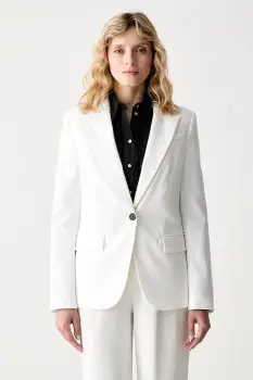 Karl Lagerfeld sacou cu un singur rand de nasturi imagine