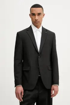 Karl Lagerfeld sacou cu un singur rand de nasturi barbatesc NOVA imagine