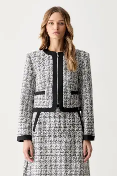Karl Lagerfeld sacou pentru femei cu amestec de lana imagine