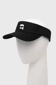 Karl Lagerfeld sapca cozoroc culoarea negru, cu imprimeu imagine