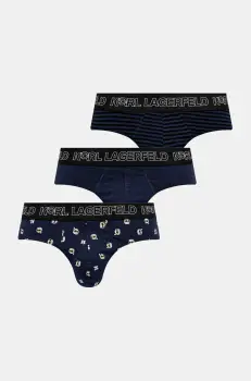 Karl Lagerfeld slip 3-pack barbati, culoarea negru, A1M47043 imagine