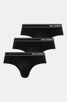 Karl Lagerfeld slip 3-pack barbati, culoarea negru, A1M47085 imagine