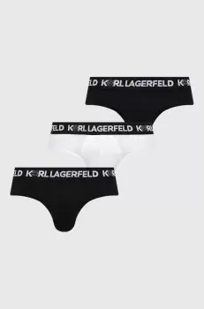 Karl Lagerfeld slip 3-pack barbati, culoarea negru imagine