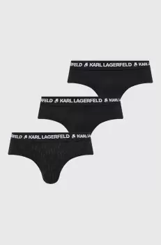 Karl Lagerfeld slip barbati, culoarea negru imagine