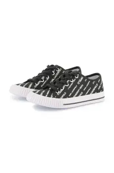 Karl Lagerfeld tenisi copii culoarea negru, Z30562 imagine