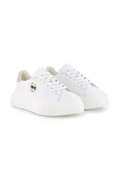 Karl Lagerfeld tenisi din piele copii imagine