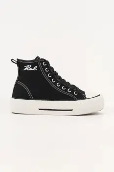 Karl Lagerfeld tenisi KAMPUS MAX III culoarea negru, KL60655 imagine