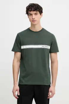 Karl Lagerfeld tricou barbatesc din bumbac imagine