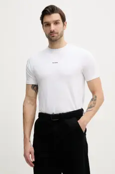 Karl Lagerfeld tricou barbati, culoarea alb, neted, 552235.755030 imagine