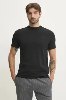 Karl Lagerfeld tricou barbati, culoarea negru, neted, 500221.755750 imagine