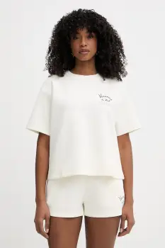 Karl Lagerfeld Tricou basic de dama cu modal imagine