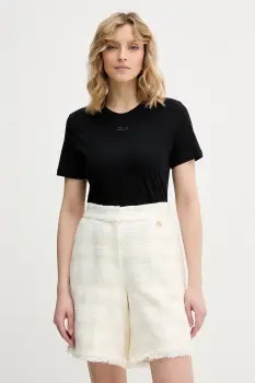 Karl Lagerfeld tricou basic pentru femei, din bumbac imagine