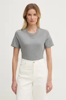 Karl Lagerfeld tricou basic pentru femei, din bumbac imagine
