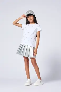 Karl Lagerfeld tricou copii culoarea alb, Z30571 imagine