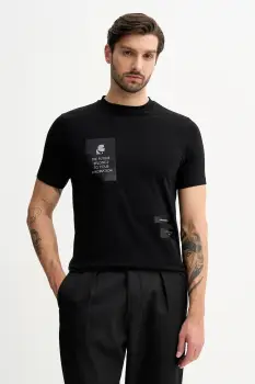 Karl Lagerfeld tricou culoarea negru, cu imprimeu, 561221.755044 imagine