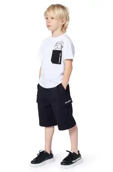 Karl Lagerfeld tricou de bumbac pentru copii culoarea alb, cu imprimeu, Z30423 imagine