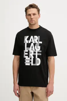 Karl Lagerfeld tricou din bumbac imagine