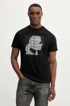 Karl Lagerfeld tricou din bumbac imagine