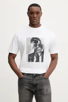 Karl Lagerfeld tricou din bumbac imagine