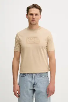 Karl Lagerfeld tricou din bumbac imagine