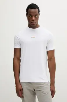 Karl Lagerfeld tricou din bumbac culoarea alb, cu imprimeu, 552224.755031 imagine