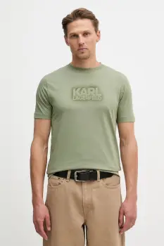 Karl Lagerfeld tricou din bumbac imagine