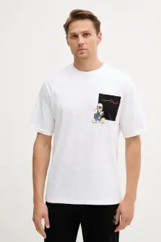 Karl Lagerfeld tricou din bumbac DISNEY culoarea alb, cu imprimeu, 553270.755097 imagine