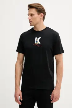 Karl Lagerfeld tricou din bumbac DISNEY culoarea negru, cu imprimeu, 553270.755099 imagine