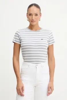 Karl Lagerfeld tricou din bumbac IKON culoarea gri, B1W17037 imagine