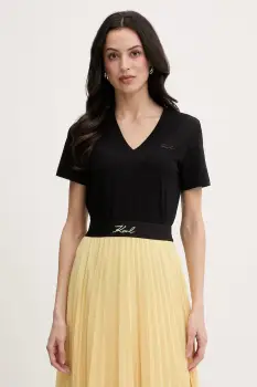 Karl Lagerfeld tricou pentru femei, din bumbac imagine