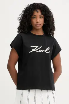Karl Lagerfeld tricou pentru femei, din bumbac imagine