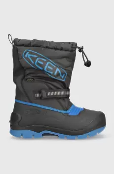 Keen cizme de iarna copii Snow Troll culoarea gri imagine