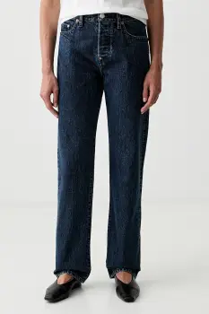Kenzo blugi straight pentru femei imagine