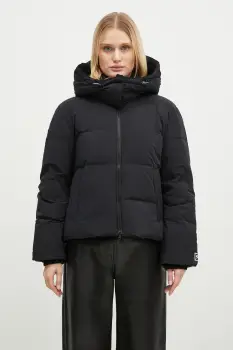 Kenzo geaca Regular Puffer Jacket femei, culoarea negru, de iarna, FE62OU1259NH.99 imagine
