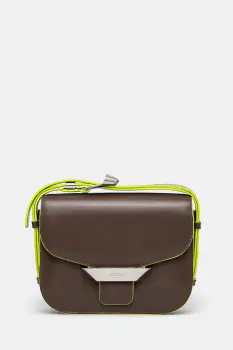 Kenzo geanta de piele culoarea maro, FF52SA318L3B.10 imagine