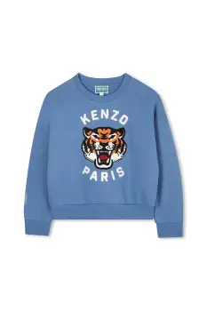 Kenzo Kids hanorac de bumbac pentru bebelusi cu imprimeu, K61378 imagine
