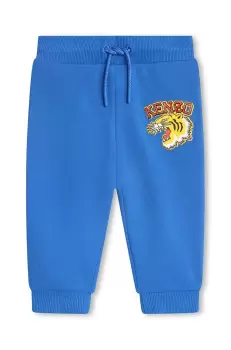 Kenzo Kids pantaloni de trening din bumbac pentru copii cu imprimeu imagine
