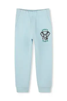 Kenzo Kids pantaloni de trening din bumbac pentru copii cu imprimeu, K60905 imagine