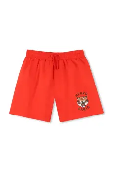 Kenzo Kids pantaloni scurti de baie copii culoarea rosu, K61077 imagine