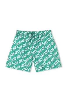 Kenzo Kids pantaloni scurti de baie copii culoarea verde, K61185 imagine